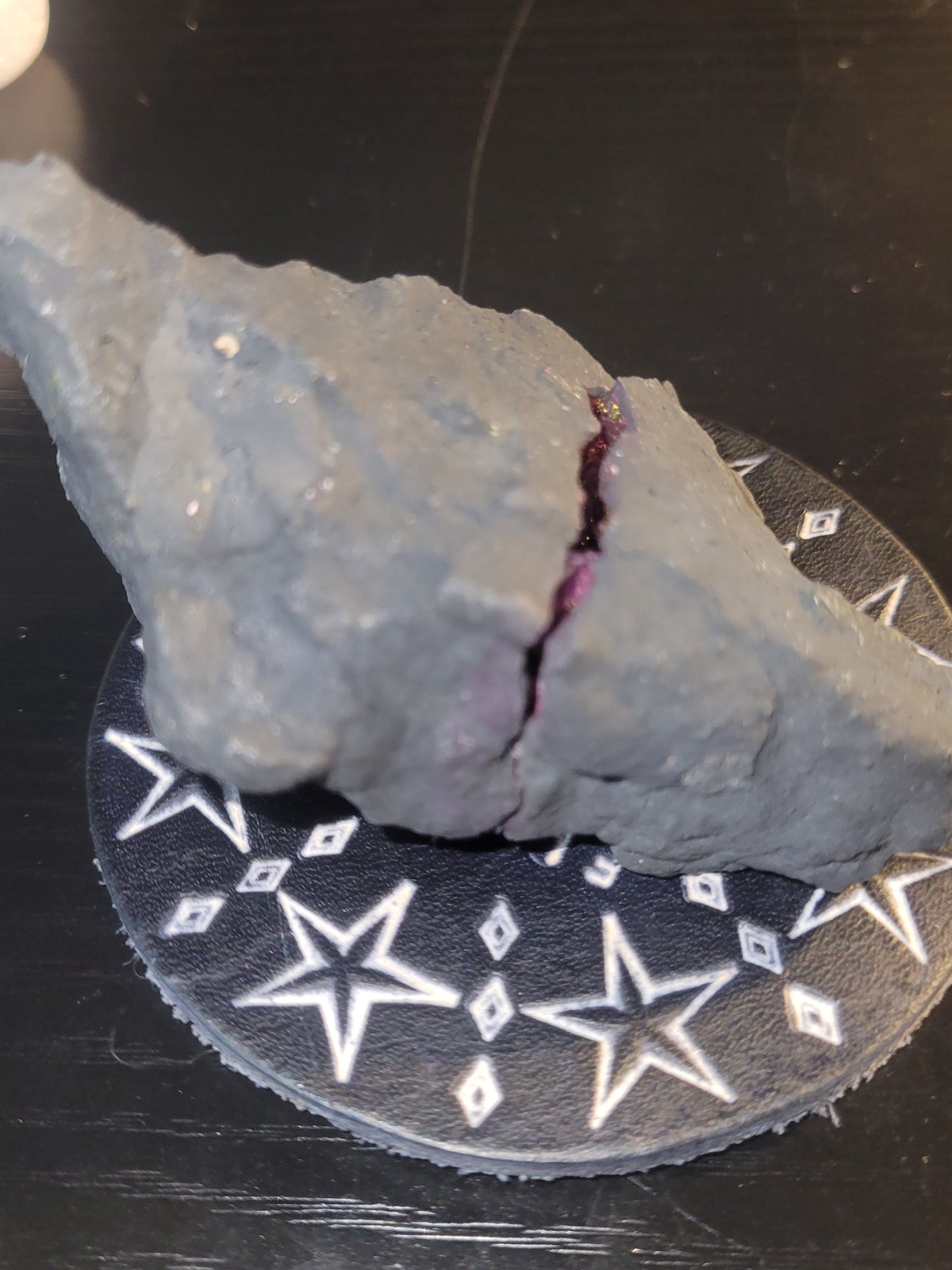 Dyed Pink Geode Pair