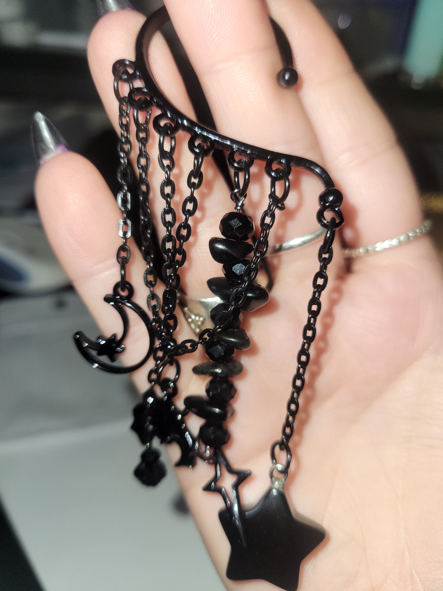 Black Ear cuff