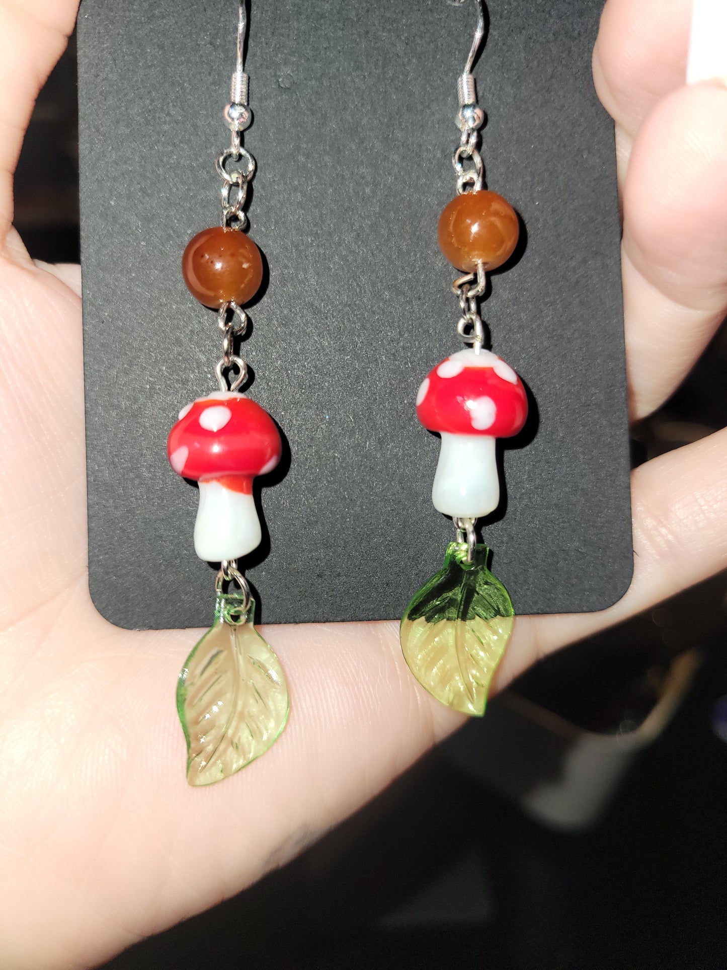 Mushroom Earrings