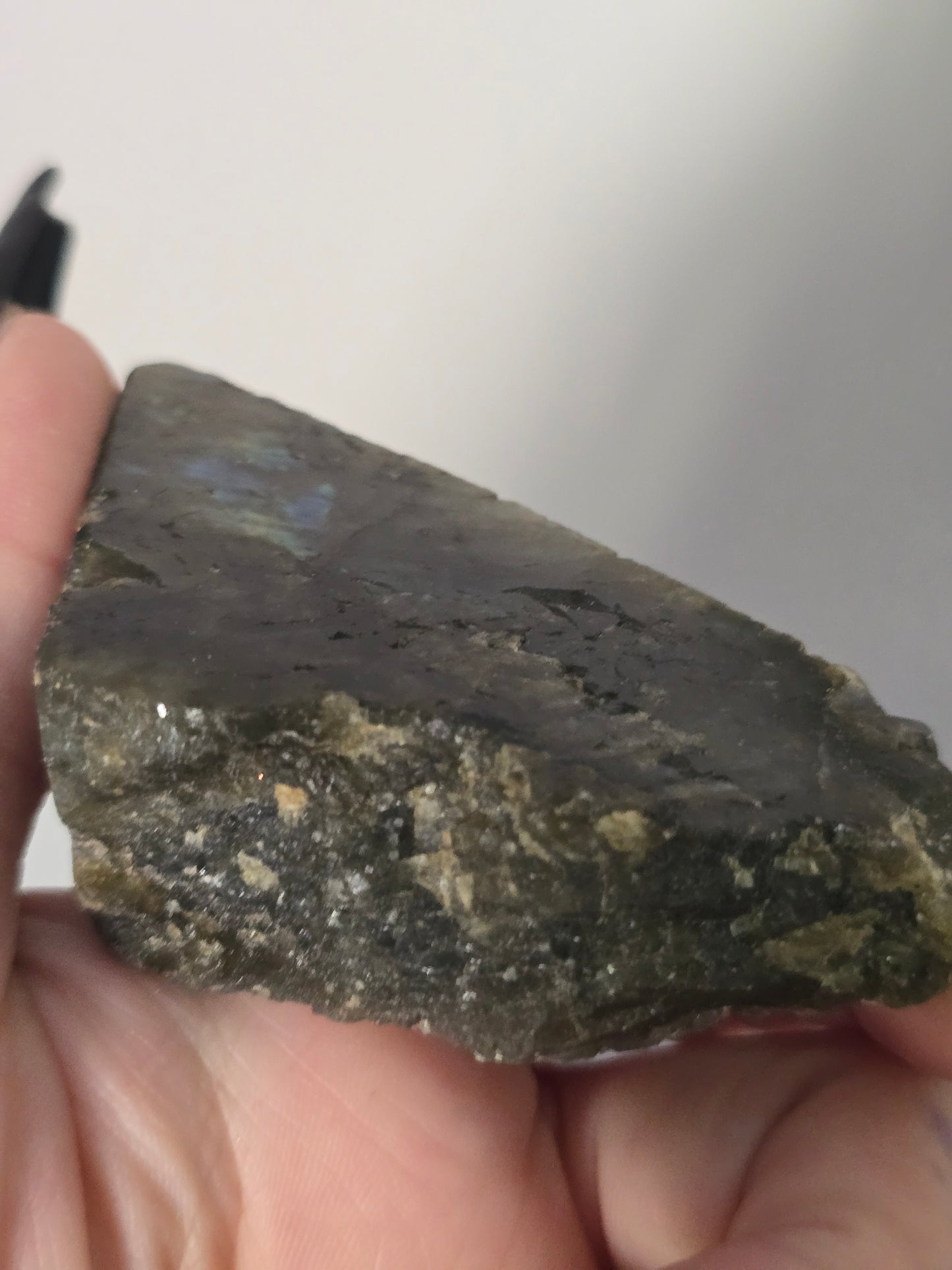 Blue Flash Labradorite Specimen | Intuition, Transformation & Inner Wisdom