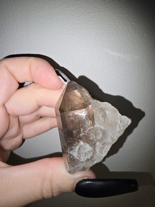 Raw Smoky Quartz Point | Grounding, Protection & Inner Strength