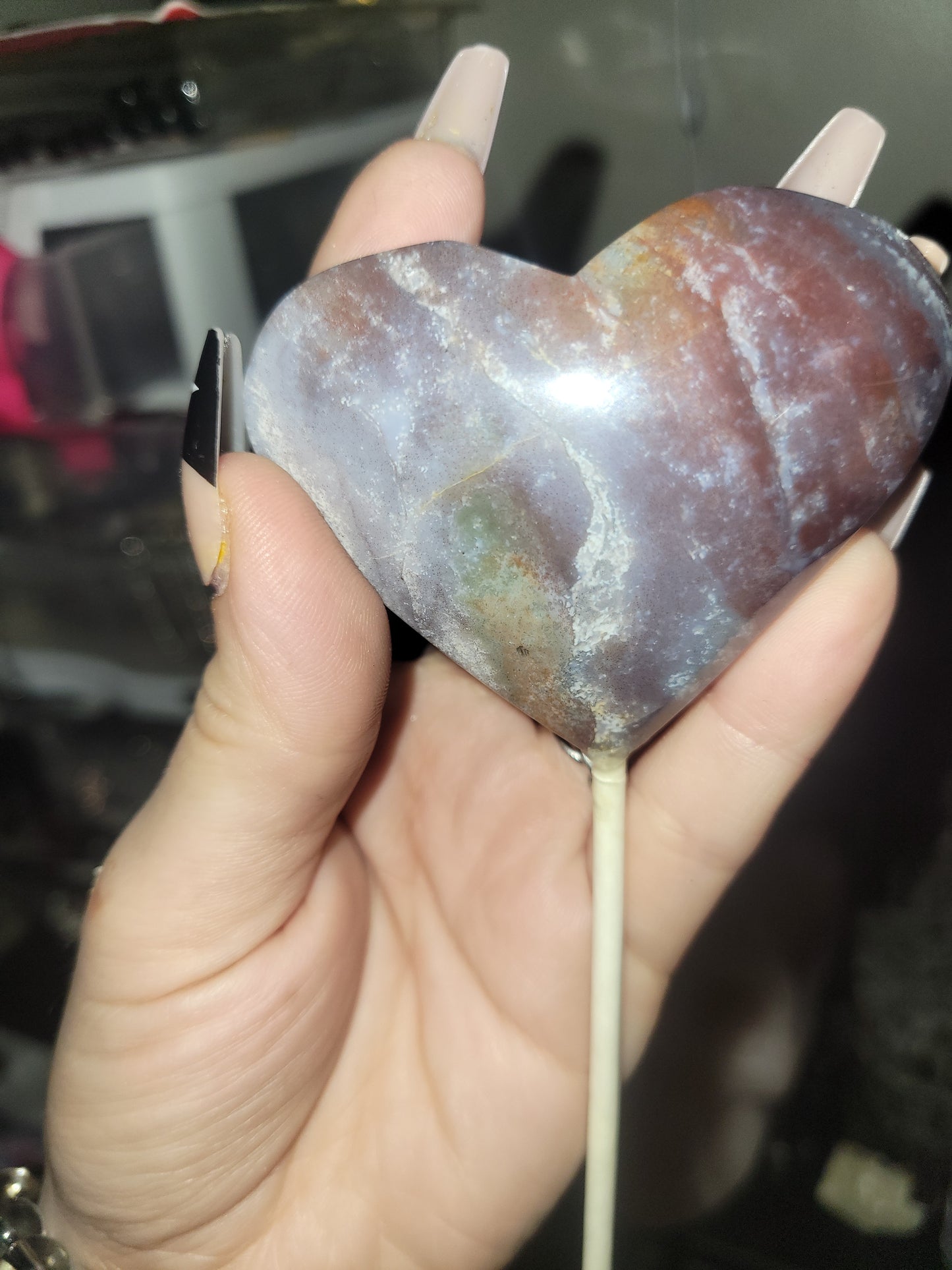 OJ Candy heart in Stick