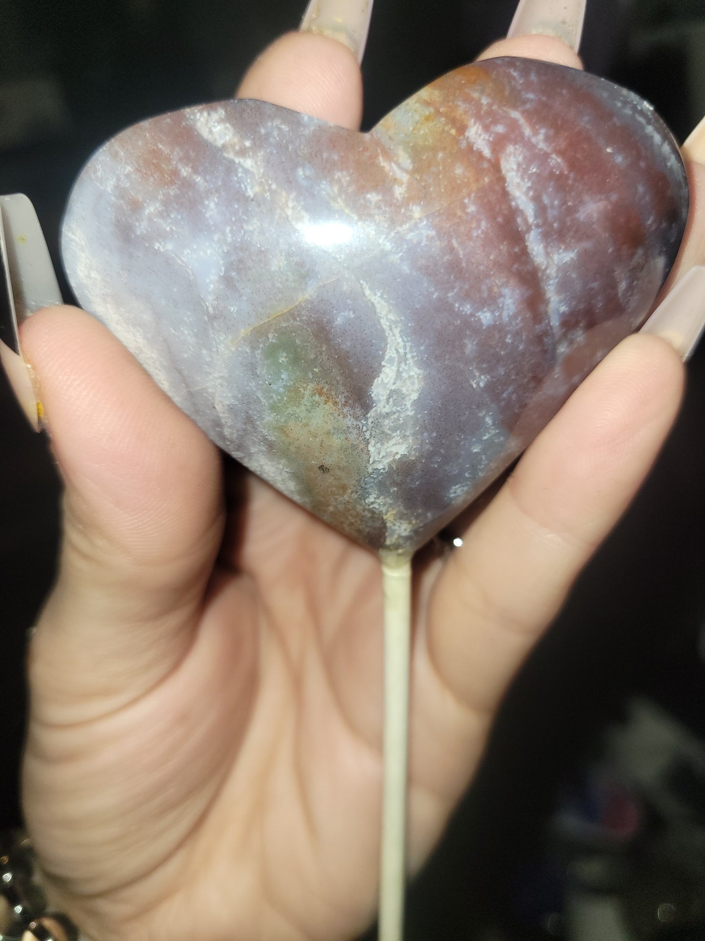 OJ Candy heart in Stick