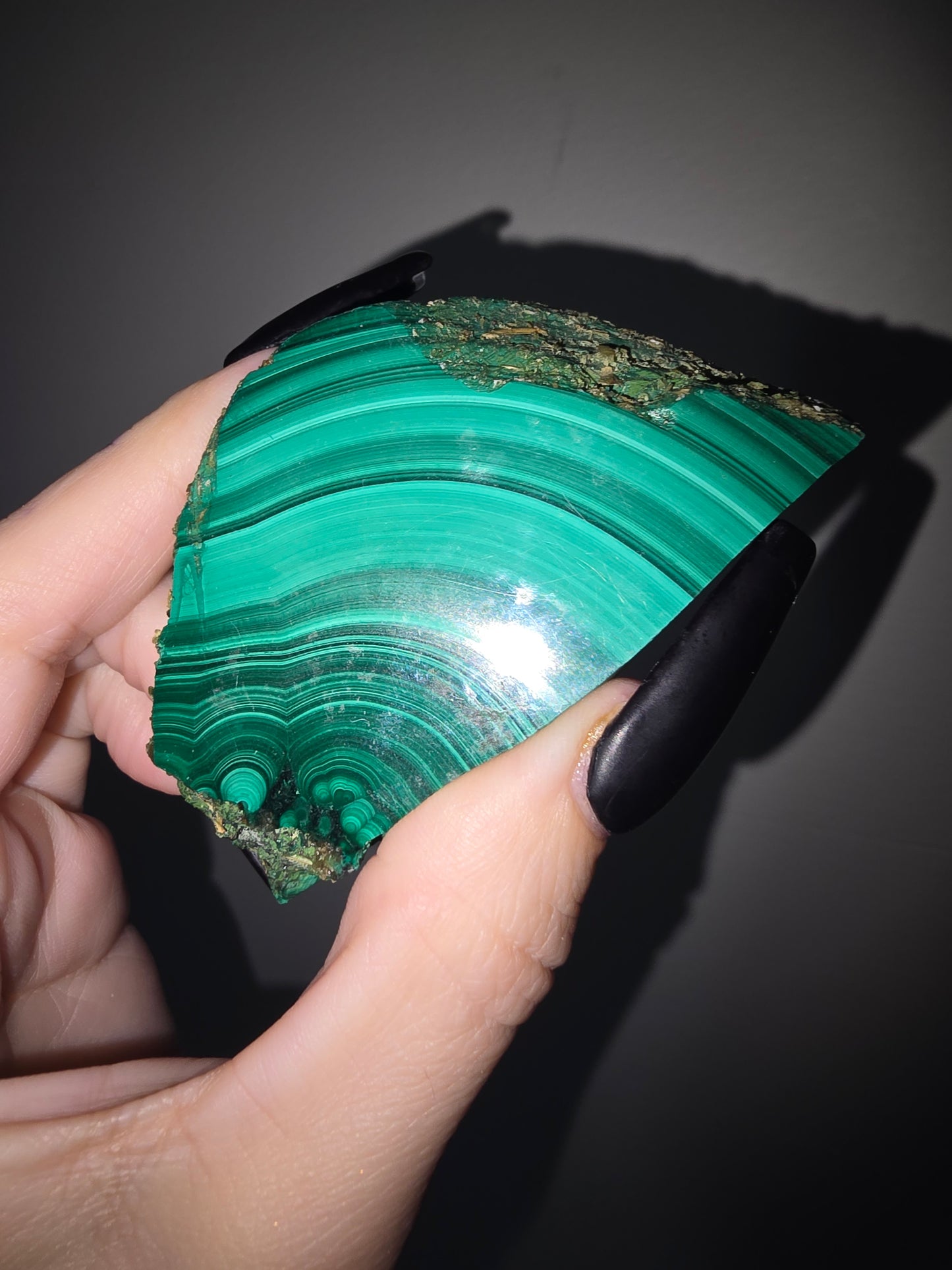 Malachite Slab | Transformation, Protection & Personal Growth