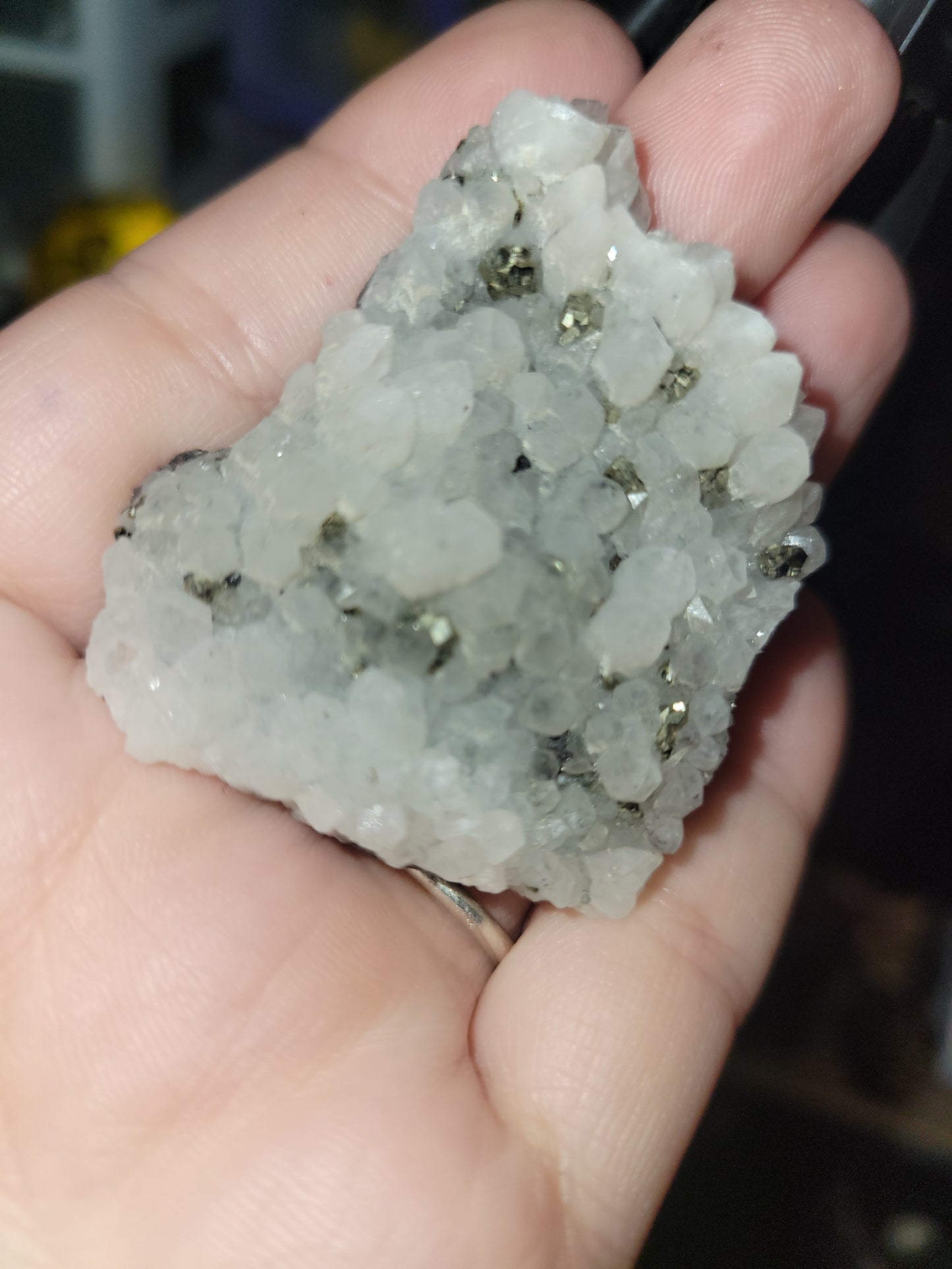 Pyrite & Calcite Raw Specimen