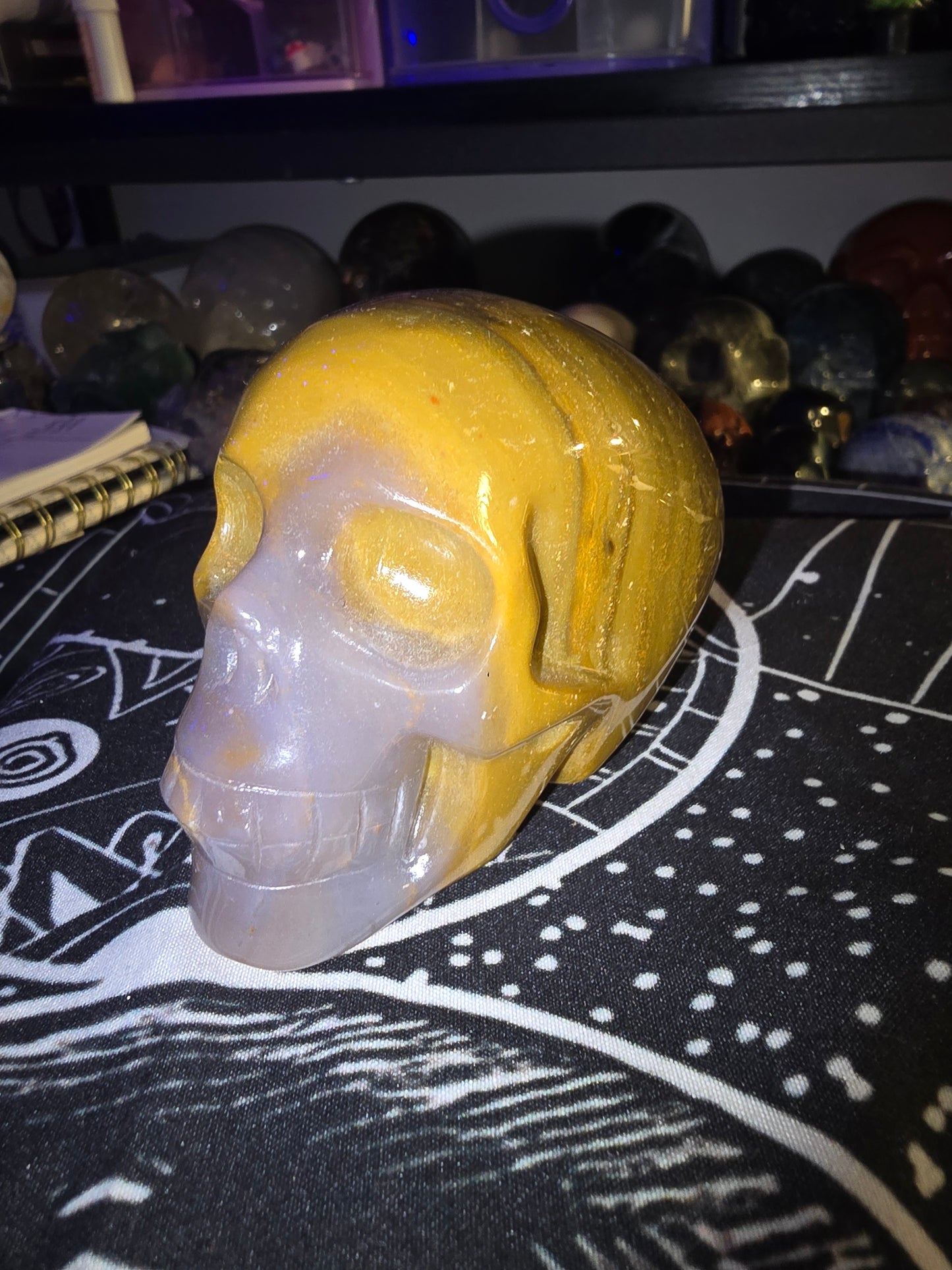 Mookaite Jasper Skull