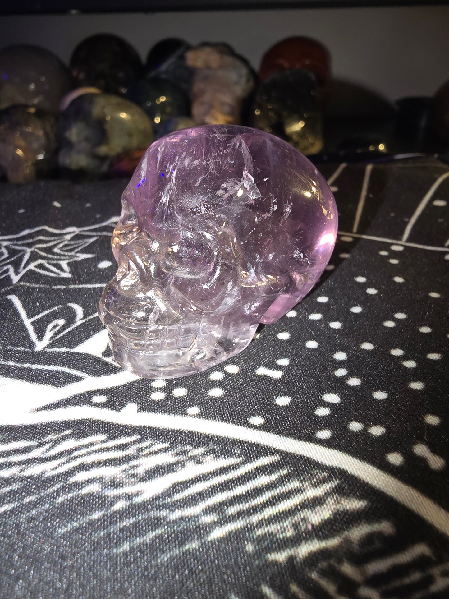 Ametrine Skull