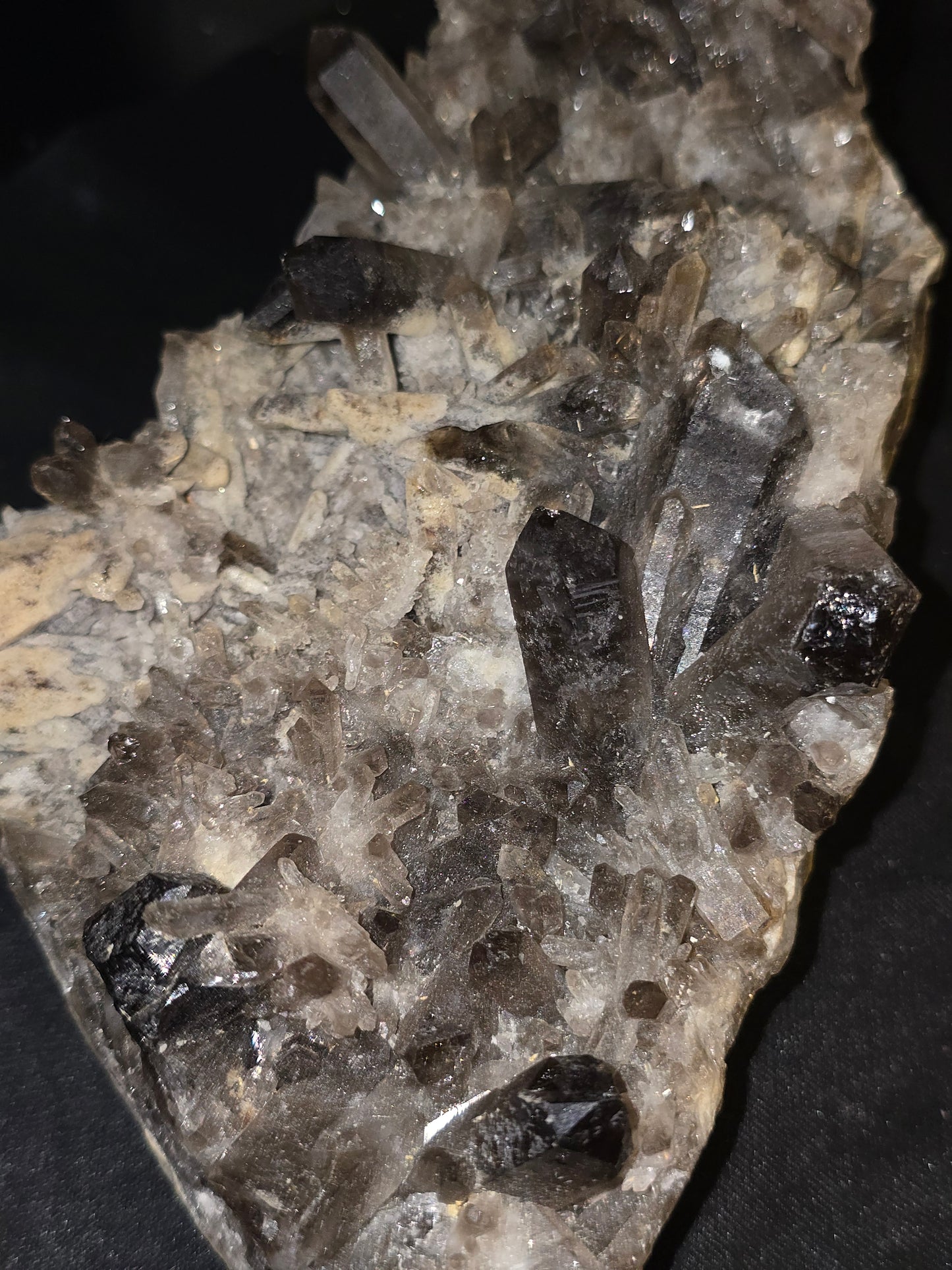 Large Smoky Quartz Cluster | 11-Inch Collector Statement Piece