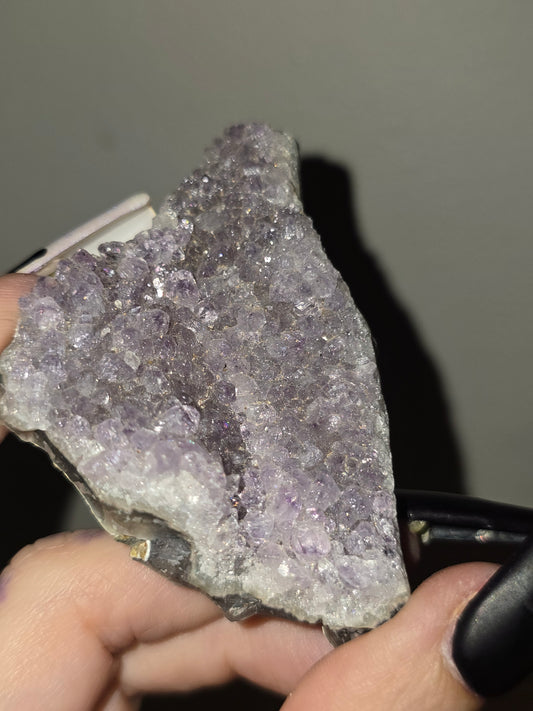 Small Raw Amethyst Cluster | Intuition, Peace & Spiritual Growth