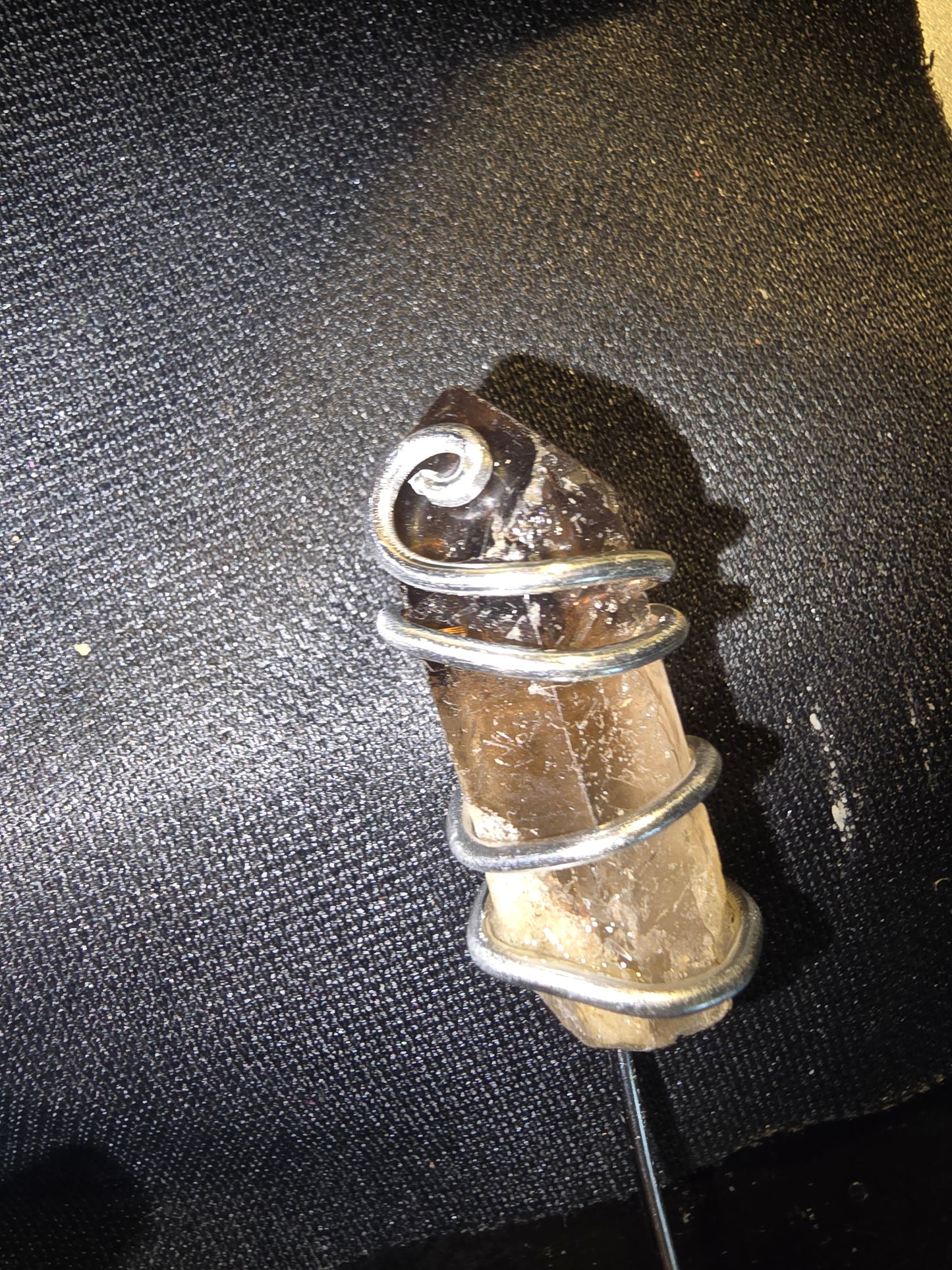 Smoky Quartz Plant Buddy | Crystal Companion for Your Plants
