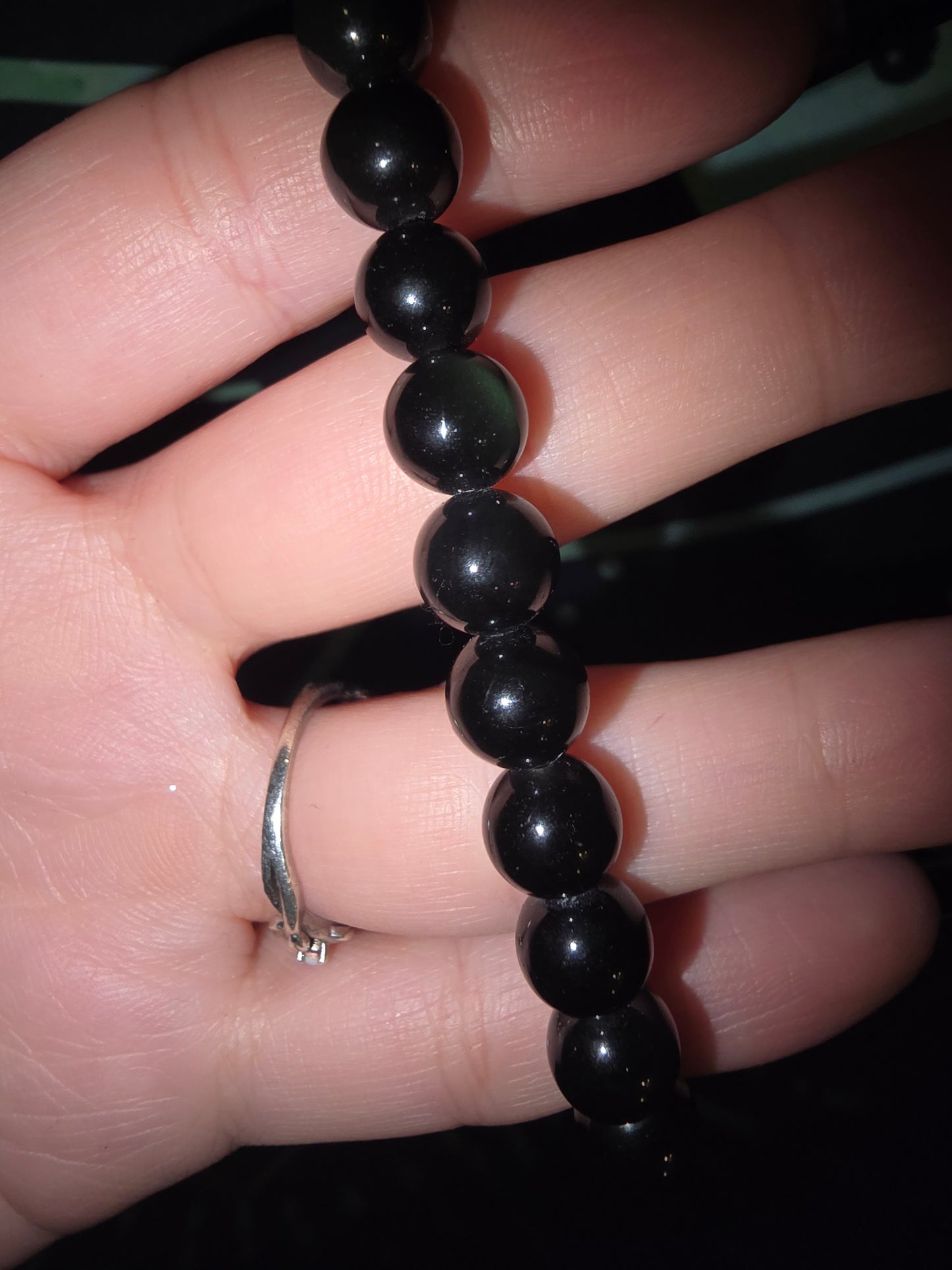 Rainbow Obsidian Bracelet