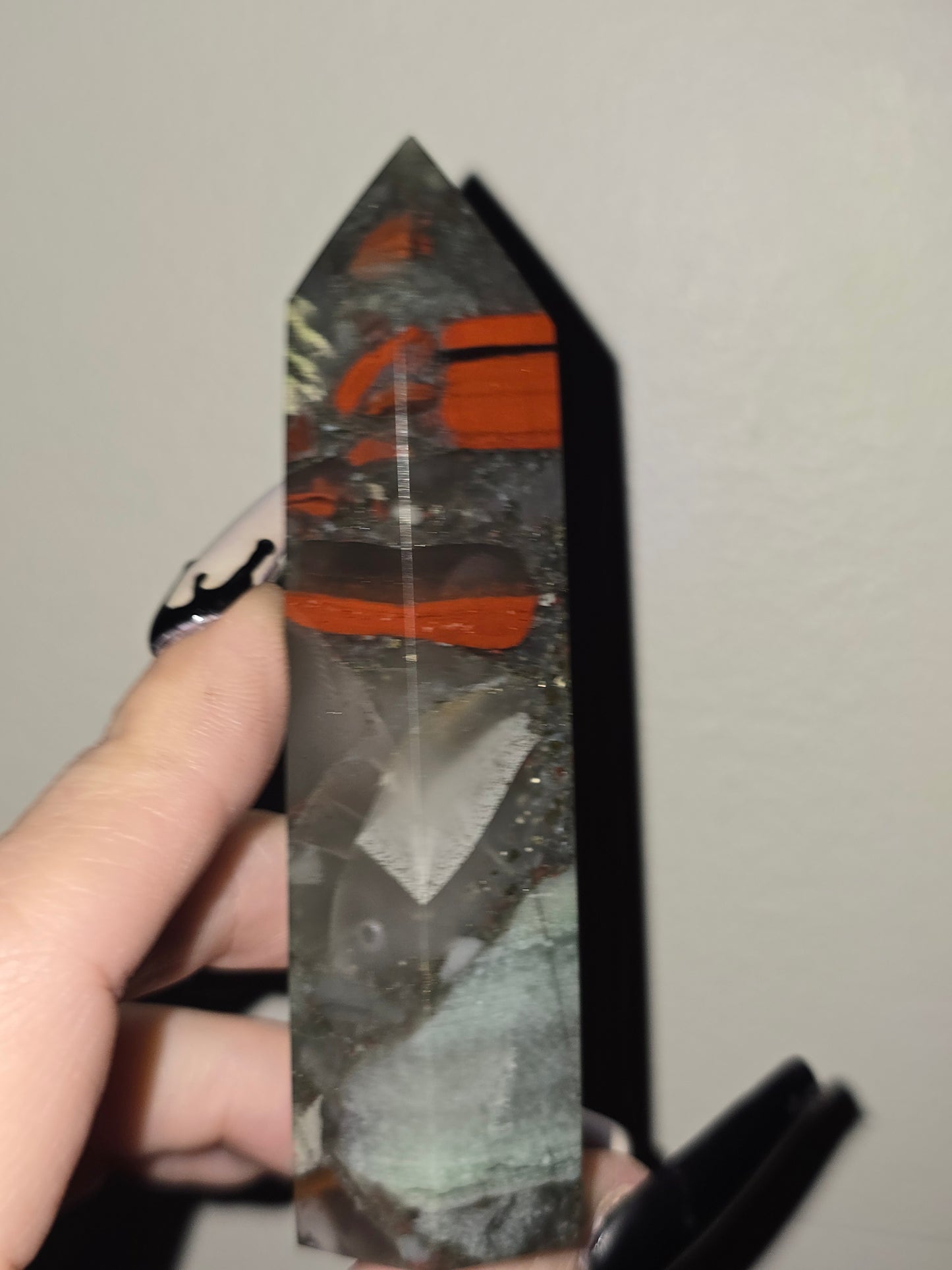 African Bloodstone Tower | Courage, Vitality & Personal Strength