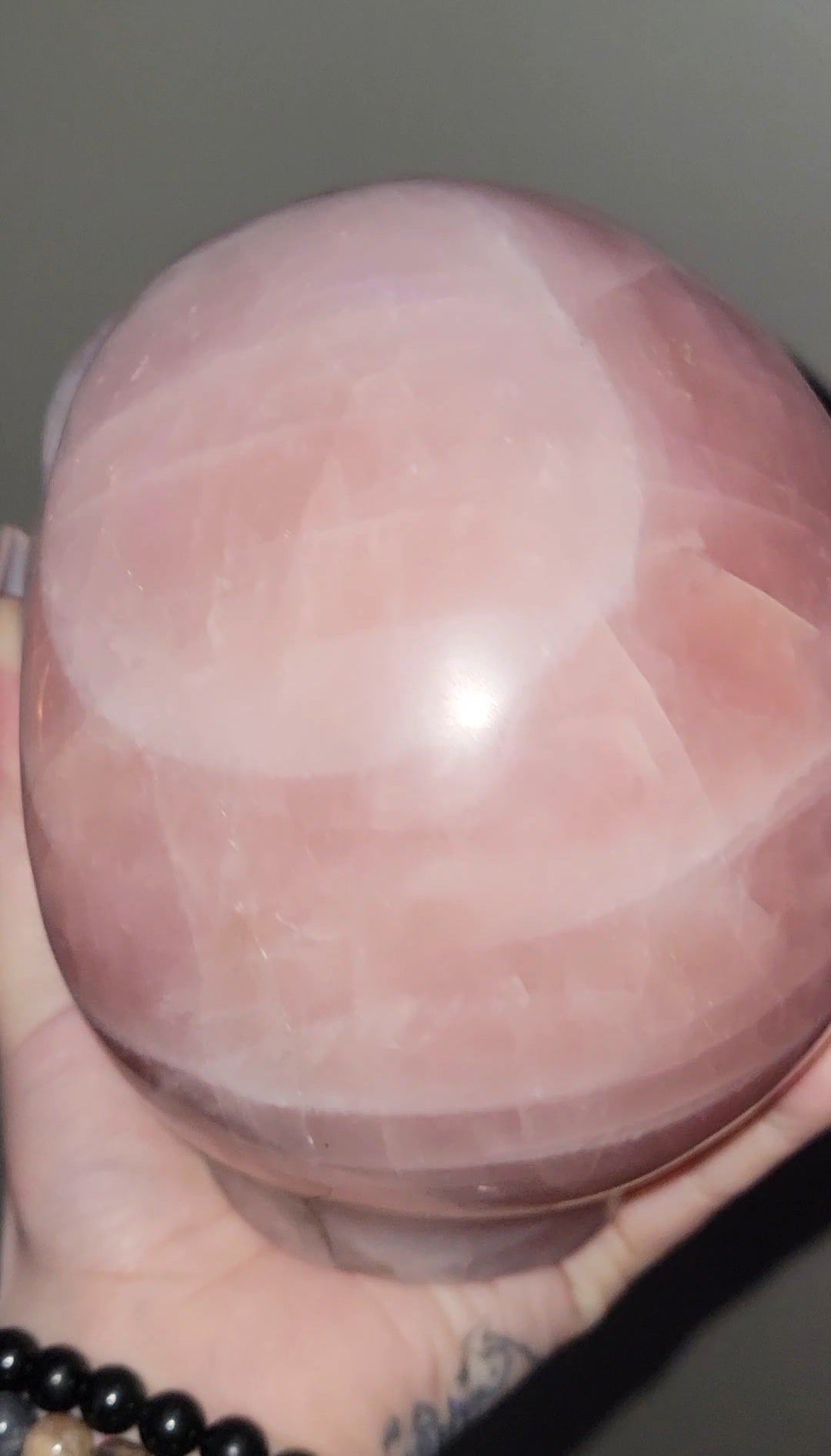 6.5 lb Rose Quartz Skull
