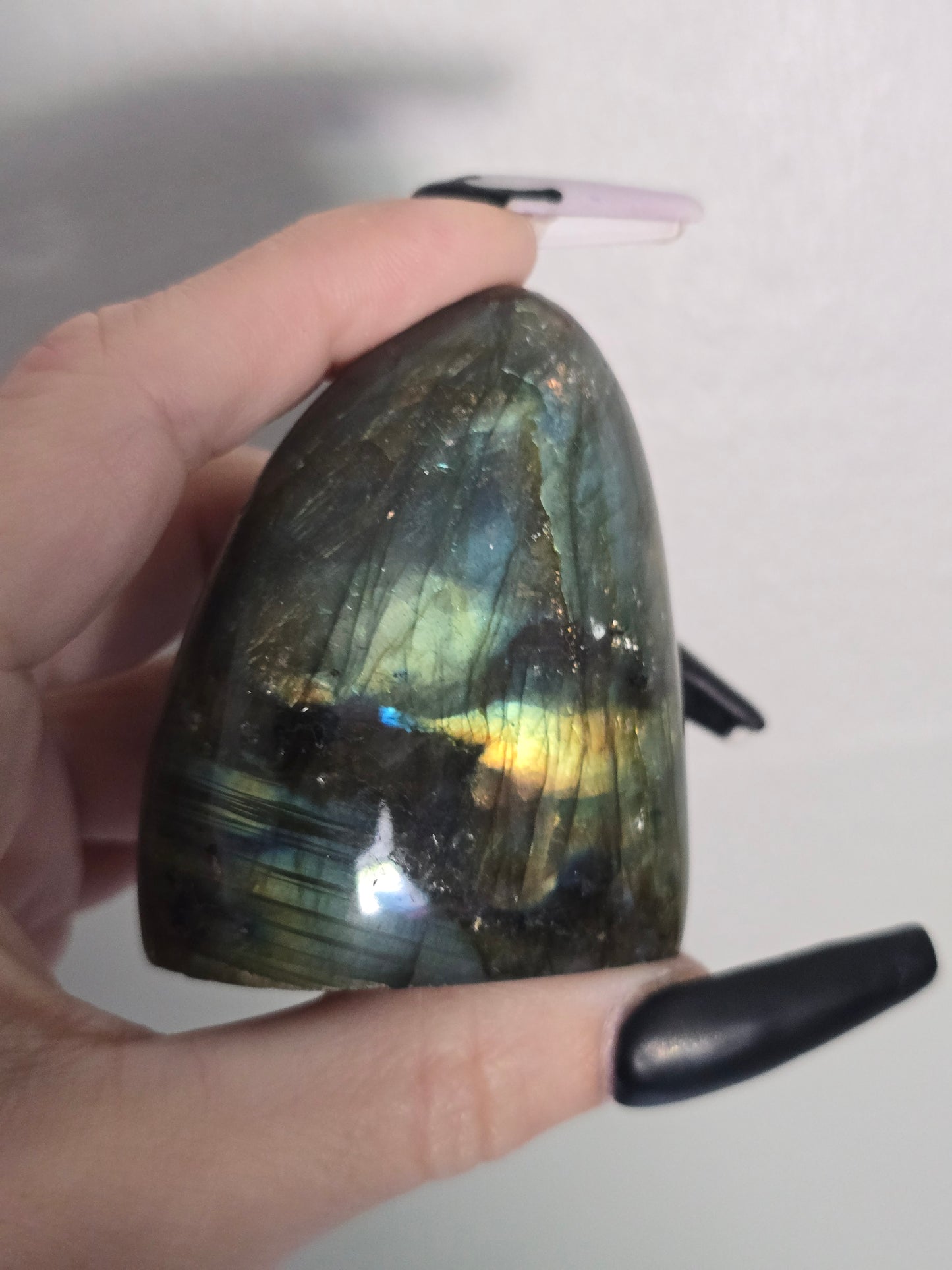 Banded Flash Labradorite Freeform | Intuition, Growth & Transformation