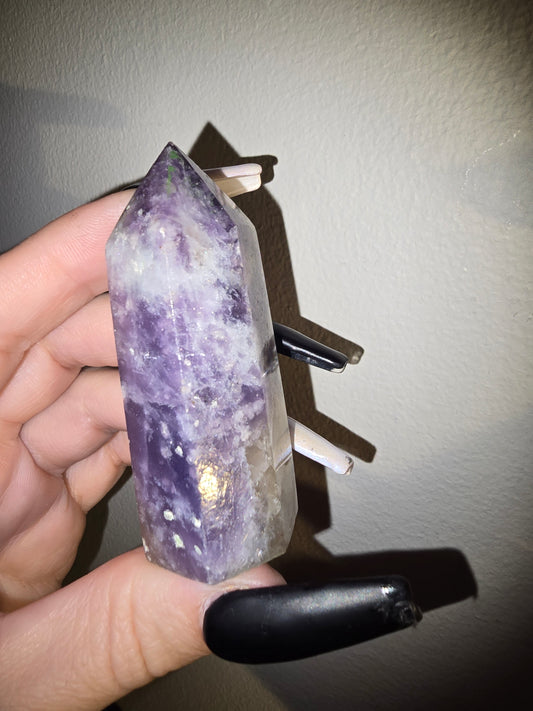 Lepidolite Tower | Calm, Balance & Emotional Support