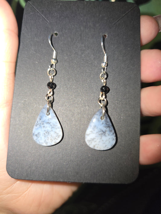 Dendritic Agate Earrings | Growth & Grounding