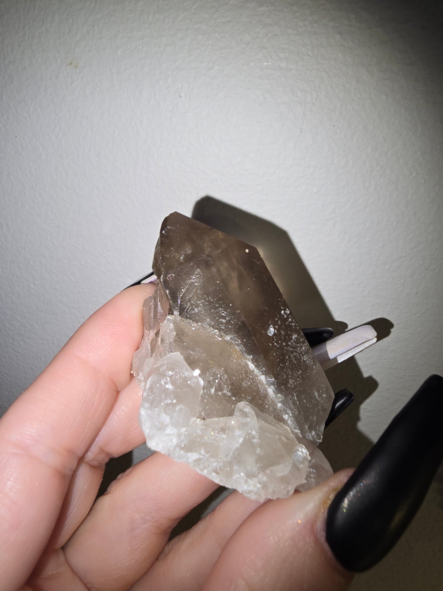 Raw Smoky Quartz Point | Grounding, Protection & Inner Strength
