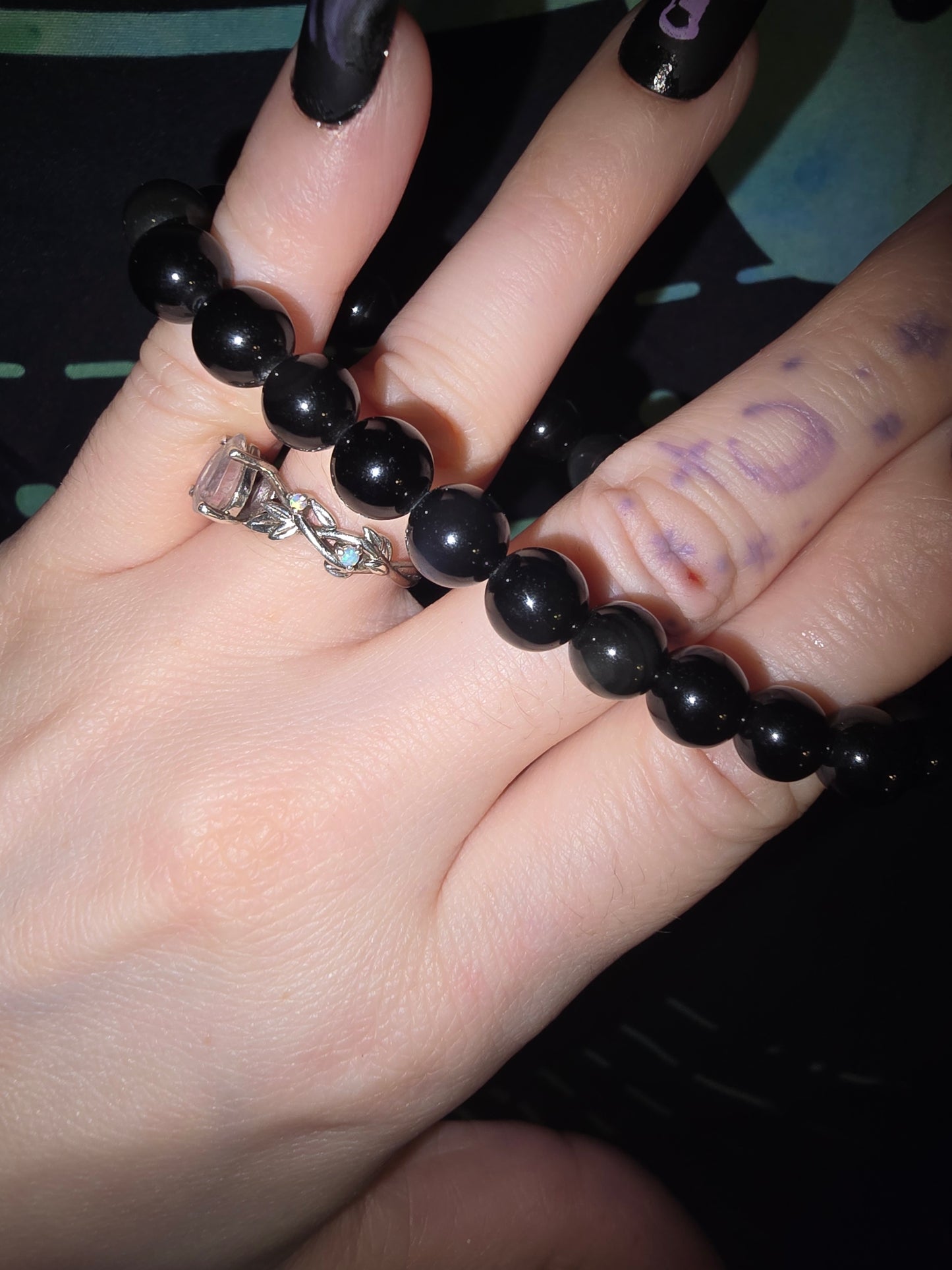 Rainbow Obsidian Bracelet