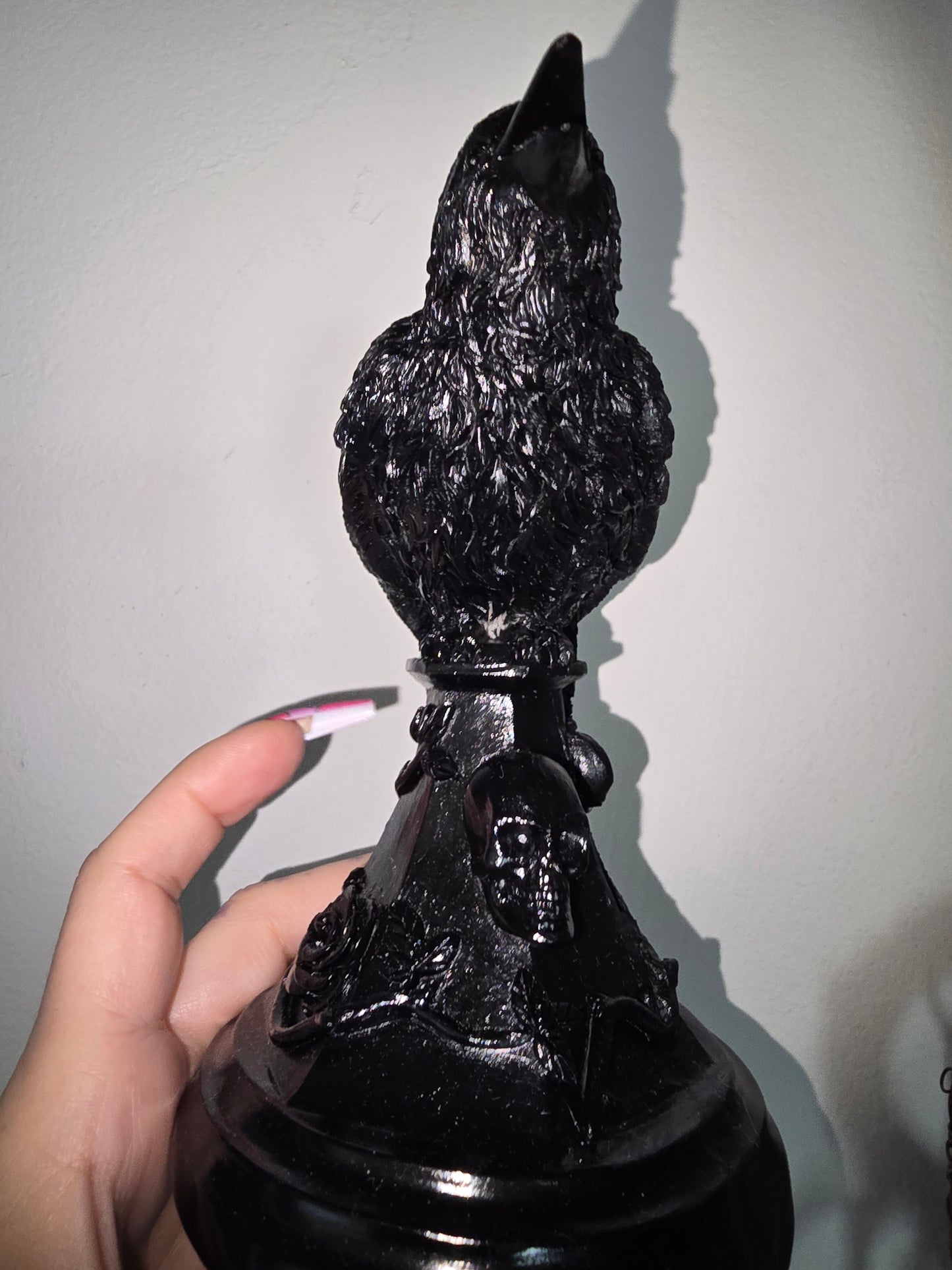Raven Candle Holder