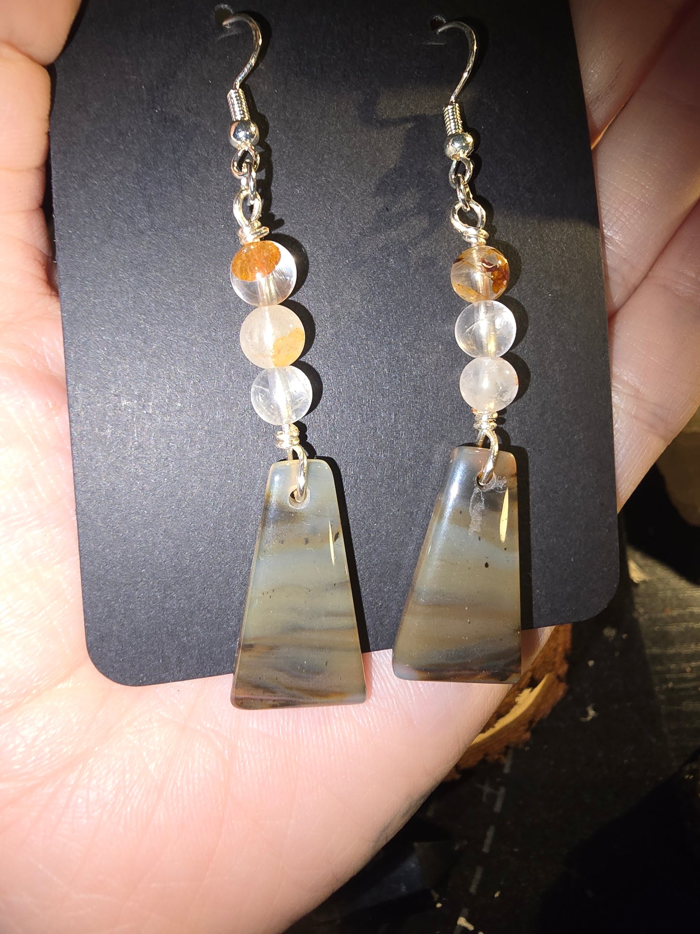 Montana Agate Earrings
