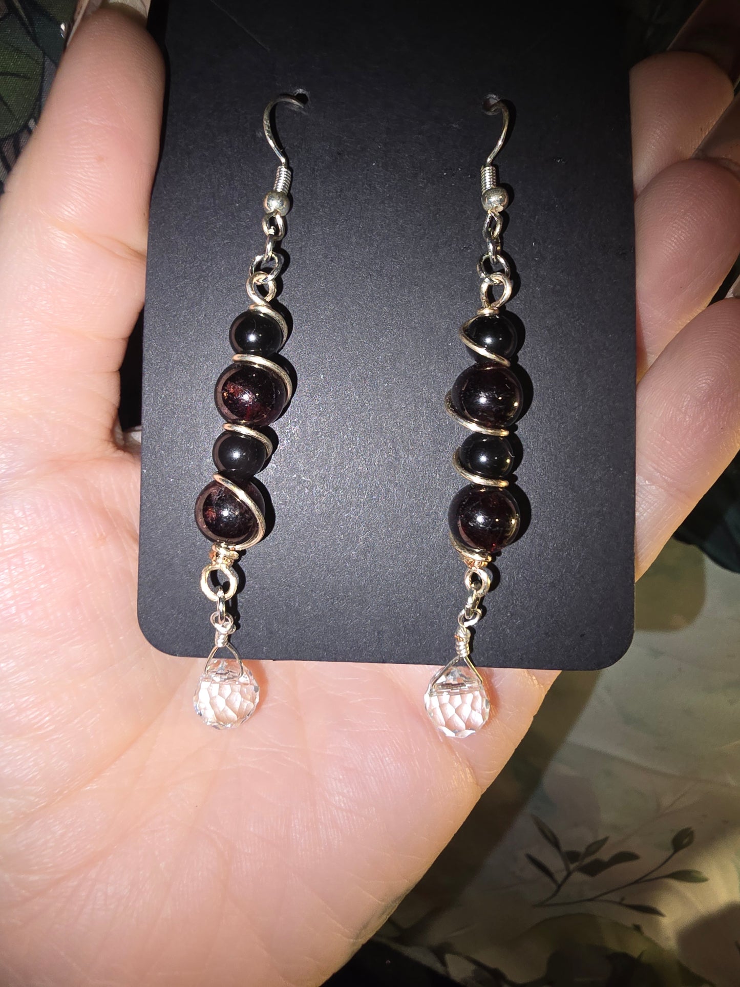 Garnet Earrings