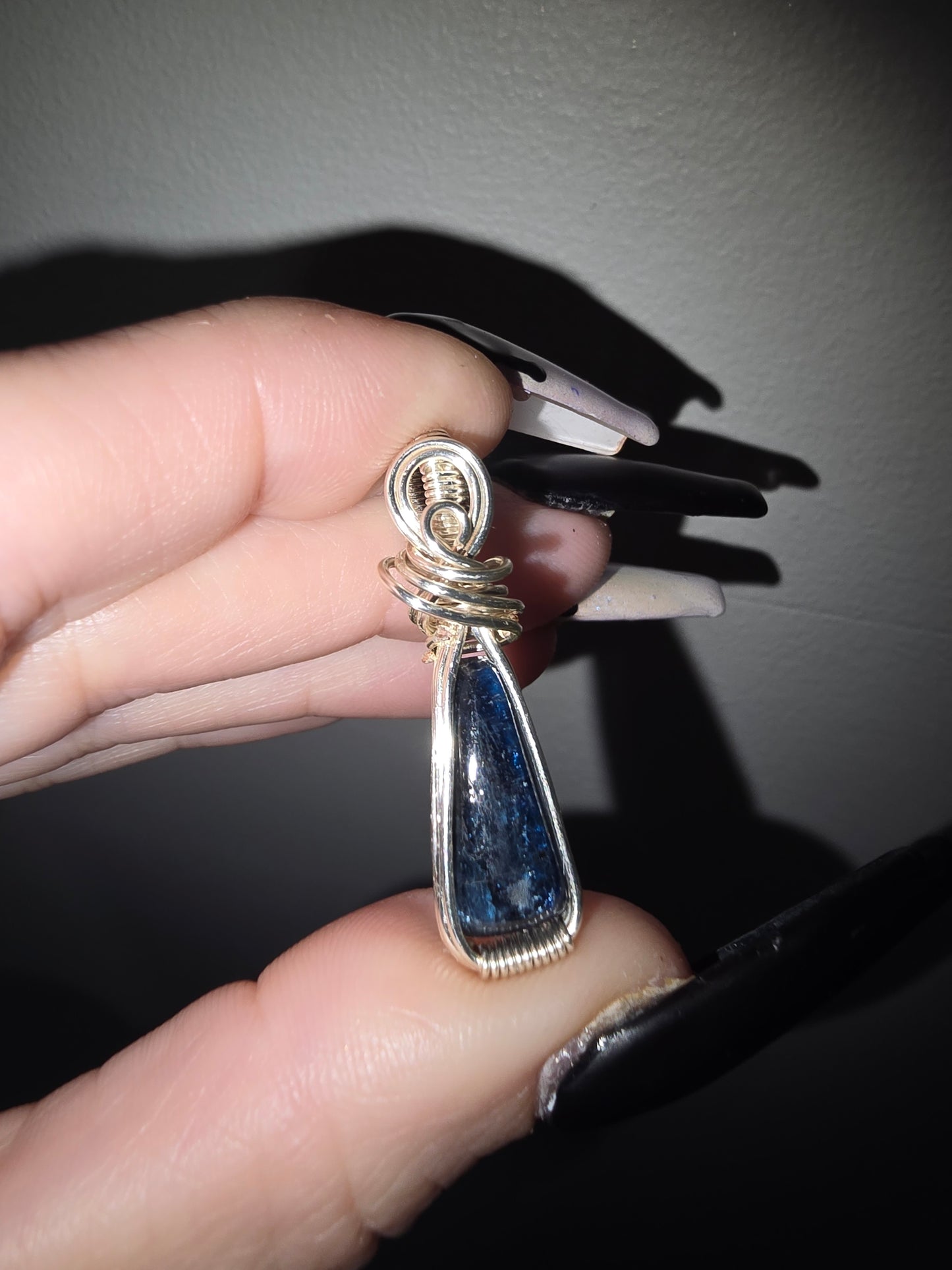 Gemmy Blue Kyanite Pendant | Communication, Alignment & Inner Truth