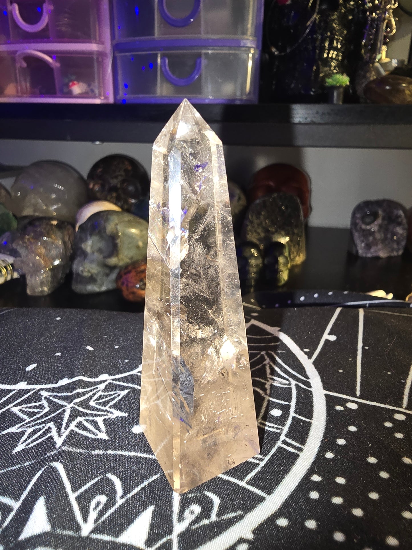 Smokey Quartz Obelisk