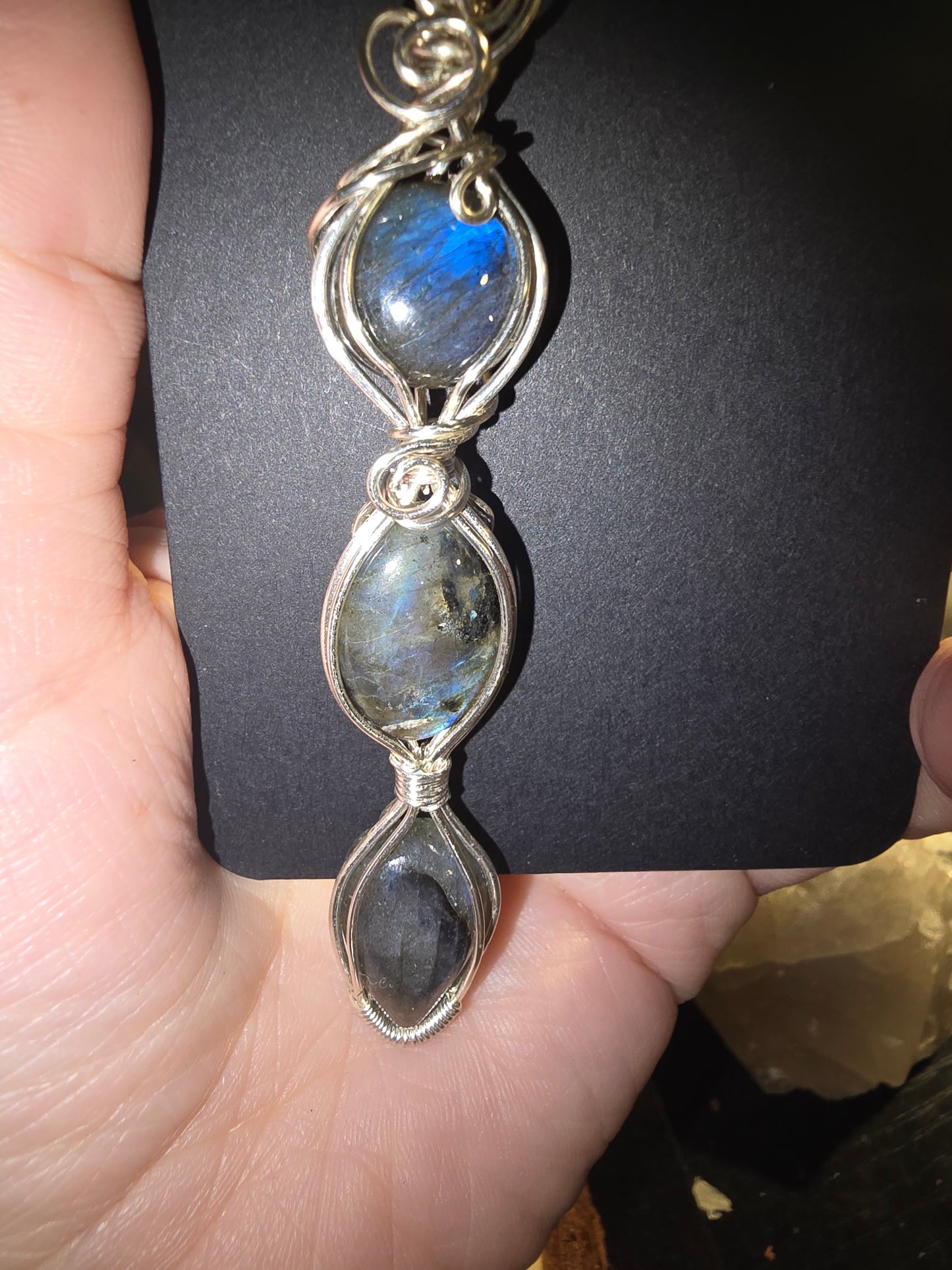 Labradorite Pendant | Intuition & Protection Crystal Jewelry
