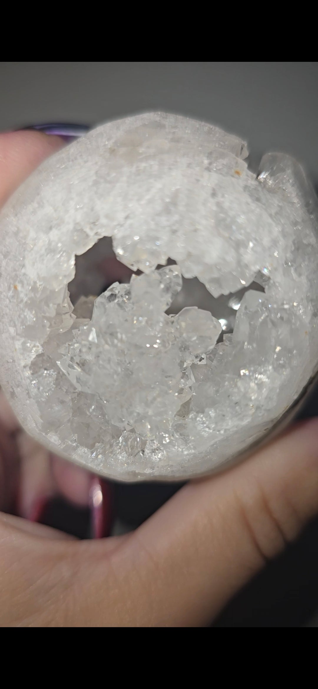 Moroccan Druzy Sphere 1