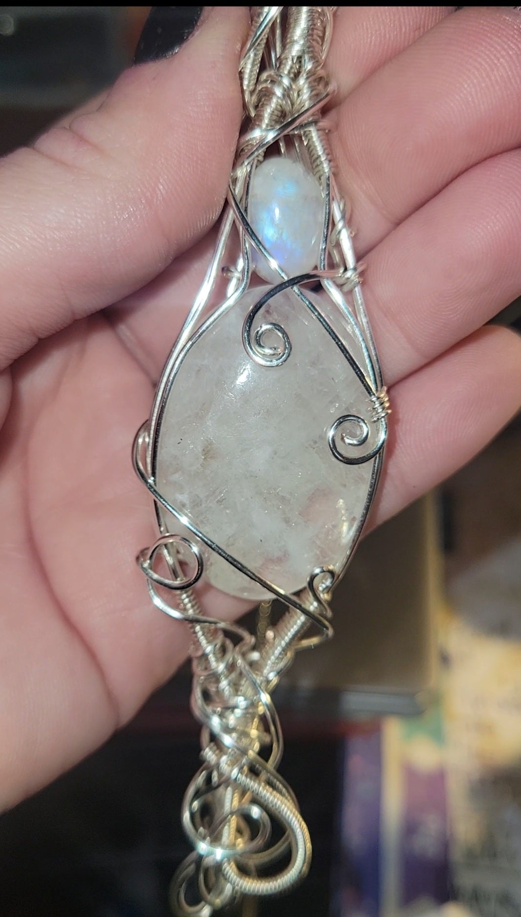 Moonstone Statement Piece | Divine Feminine Crystal Jewelry