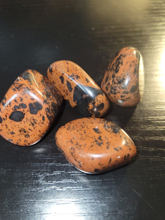 Mahganoy Obsidian Tumble