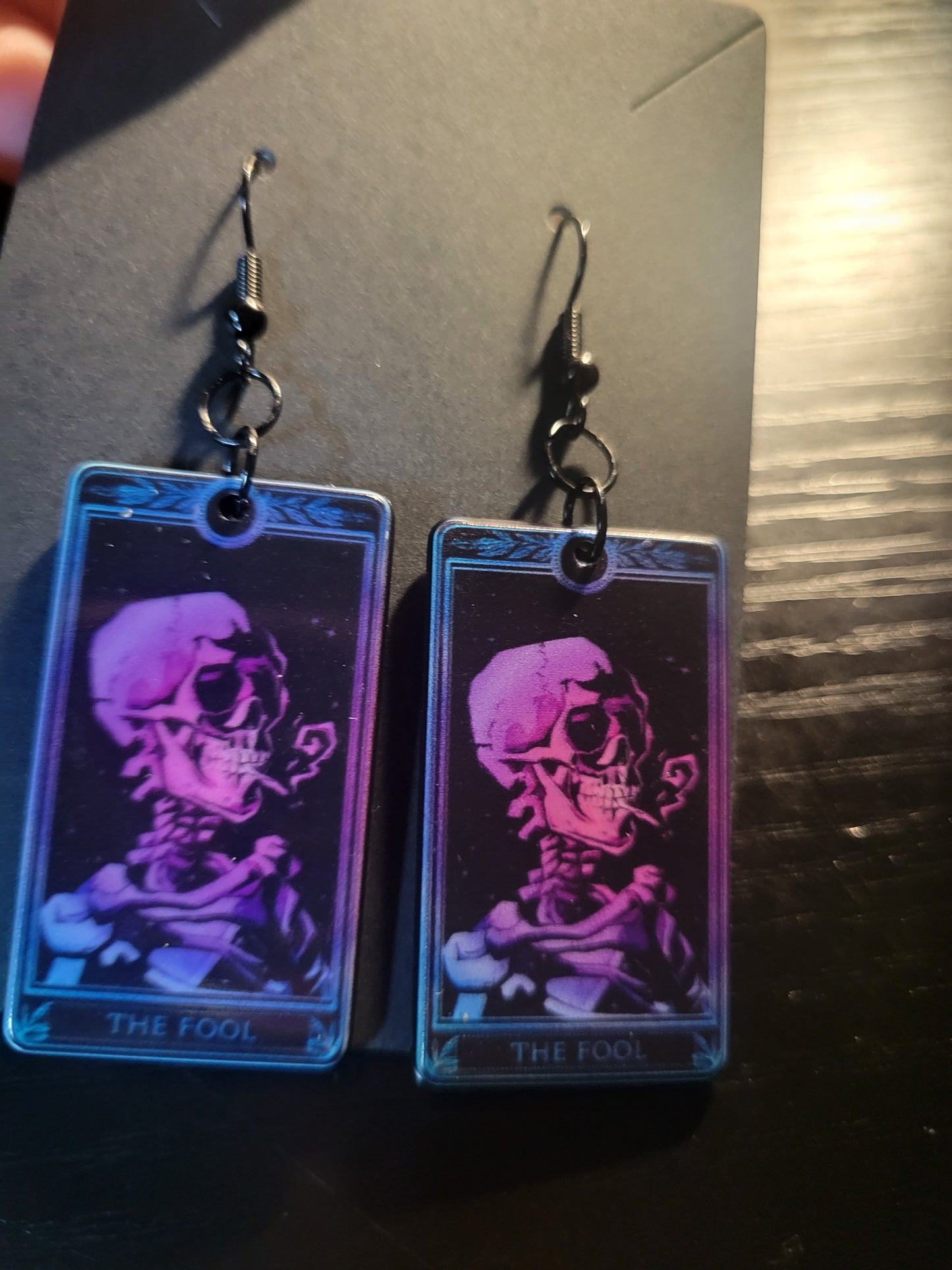 Tarot Card The Fool Earrings