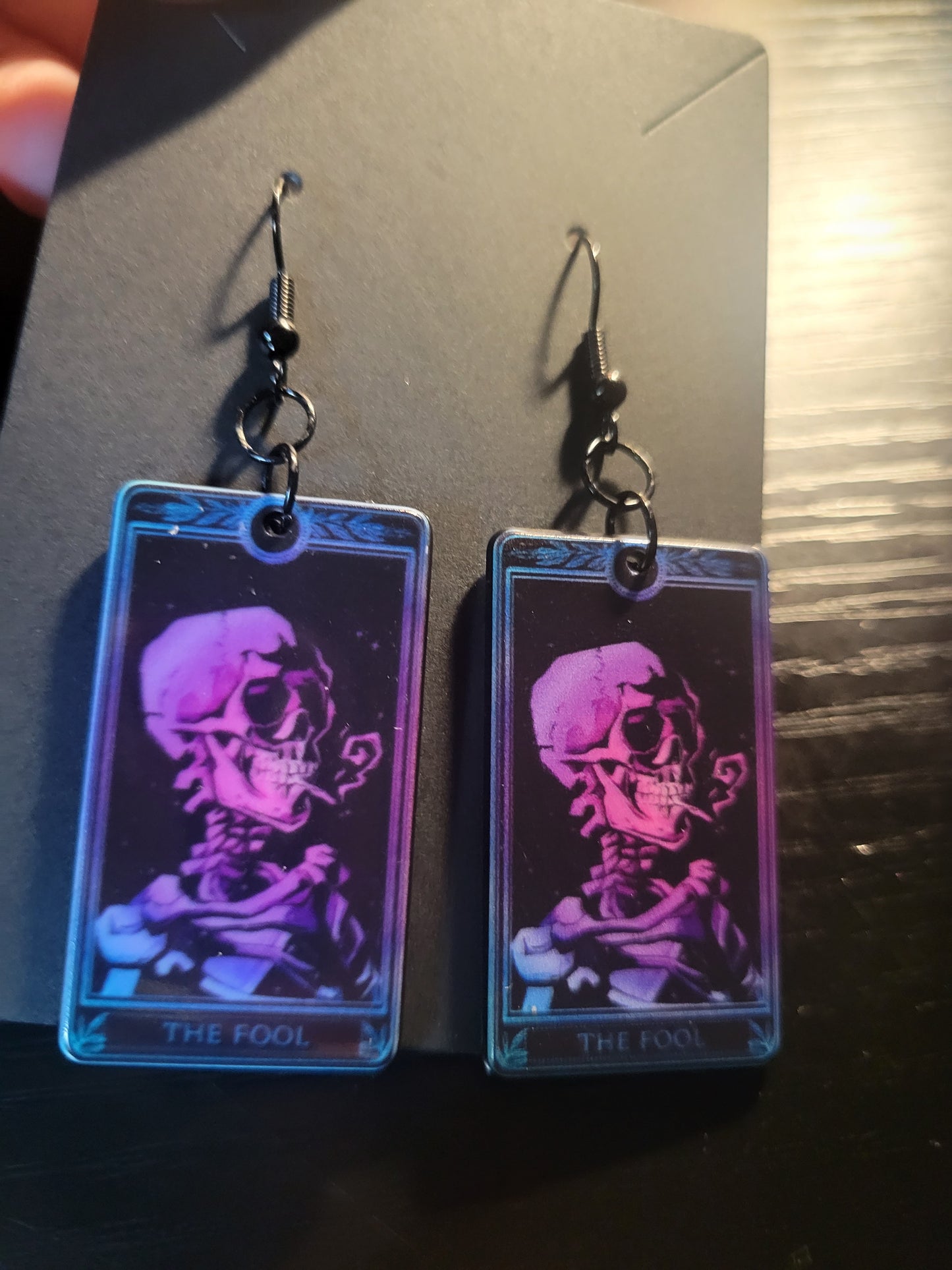 Tarot Card The Fool Earrings