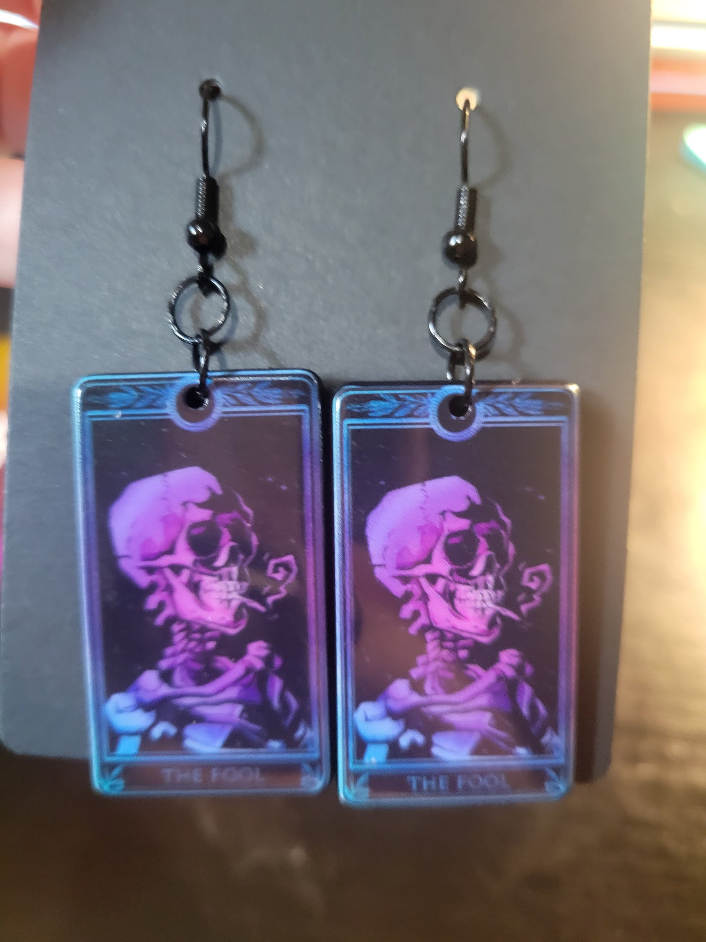 Tarot Card The Fool Earrings