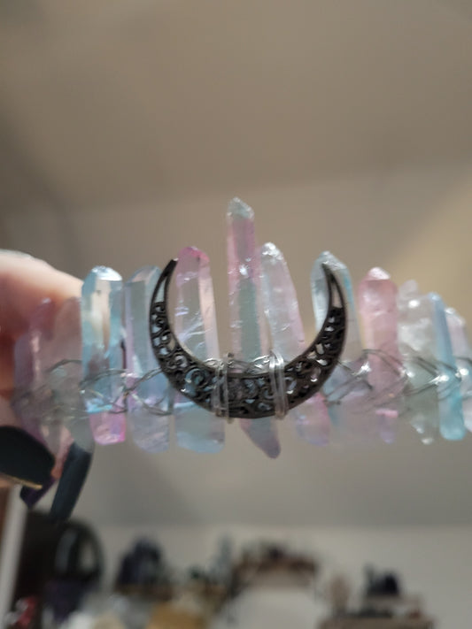 Aura Quartz Crown