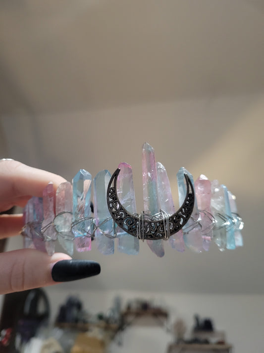 Aura Quartz Crown