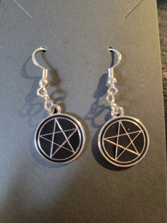 Pentagram Earrings