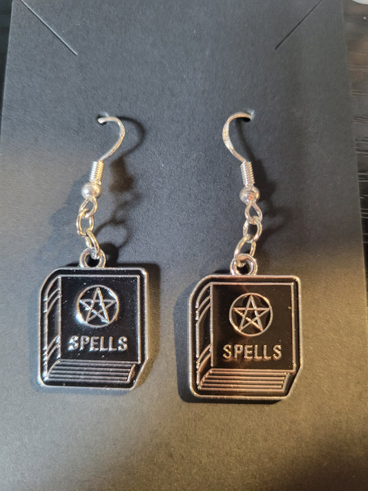 Spell Book Earrings