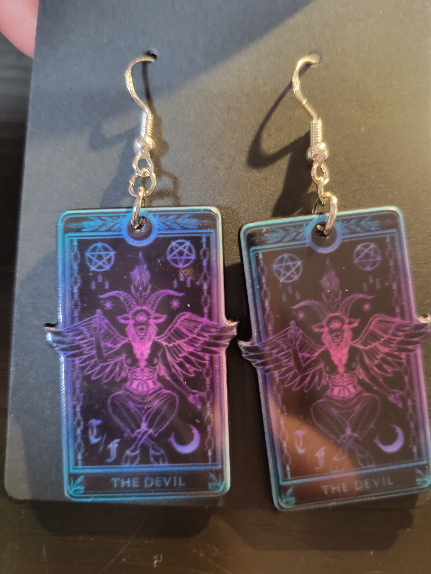 Devil Tarot Earrings