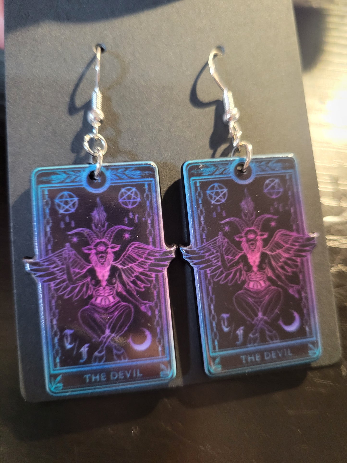 Devil Tarot Earrings