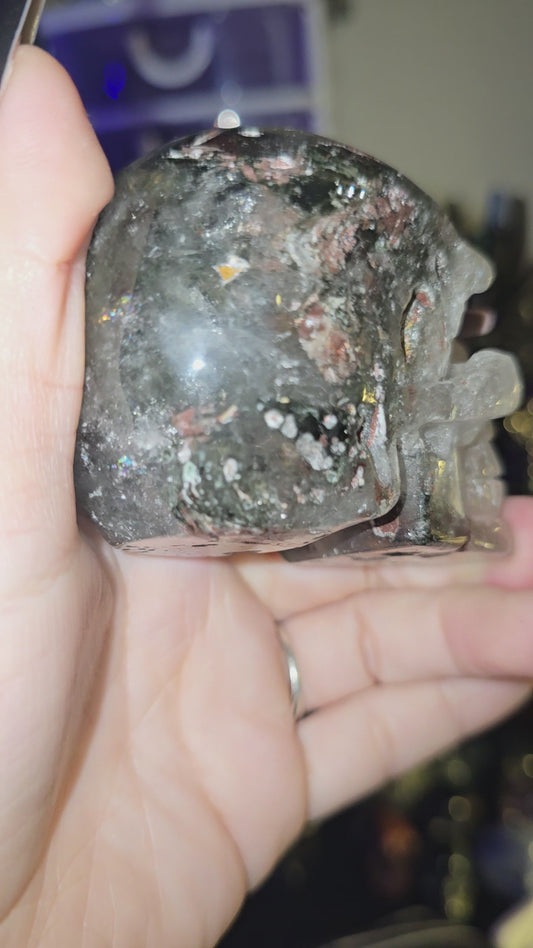 Garden Quartz Skull
