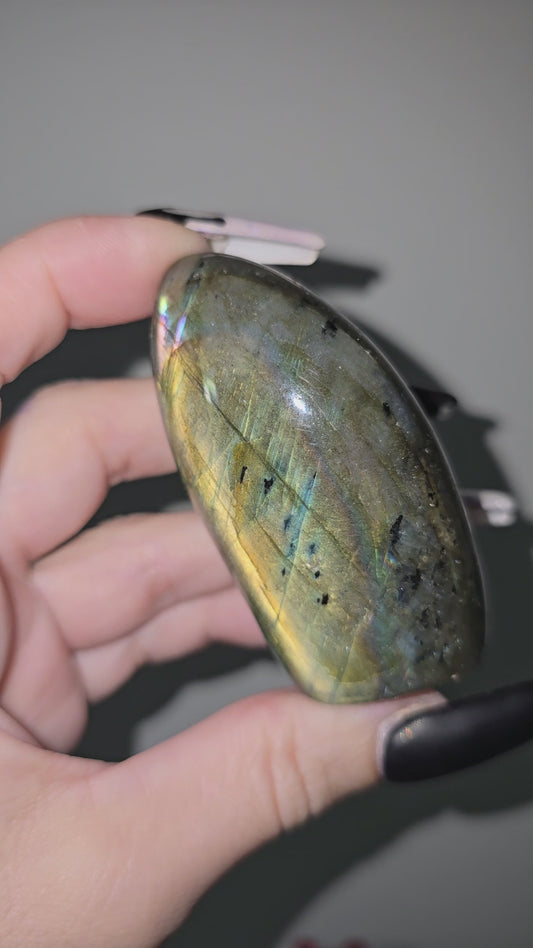 Multi-Flash Labradorite Freeform | Intuition, Transformation & Hidden Magic