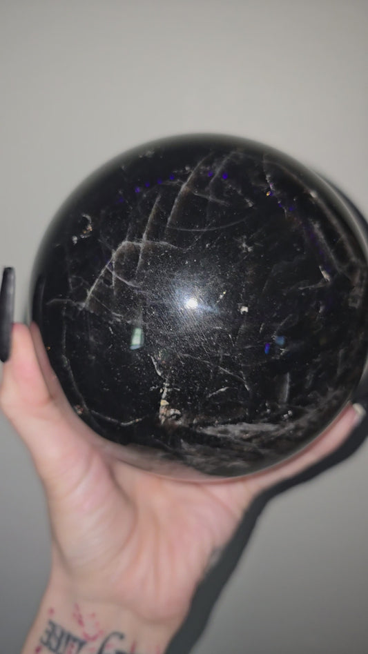 Large Smoky Quartz Sphere | 5 lbs 11.3 oz Collector Statement Piece