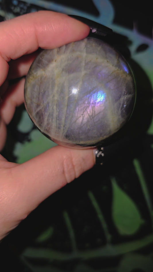 Labradorite Sphere Purple 2