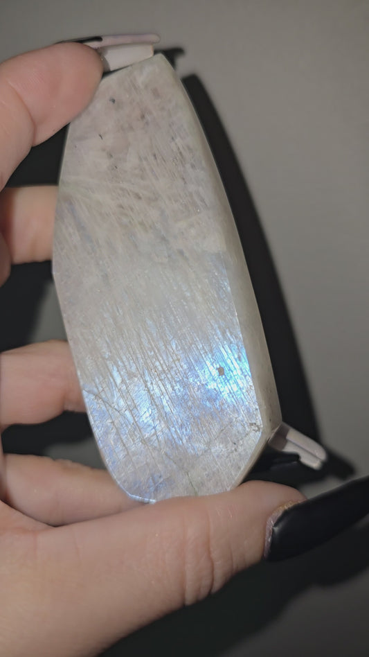 High-Grade White Moonstone Freeform | Intuition, Inner Wisdom & New Beginnings