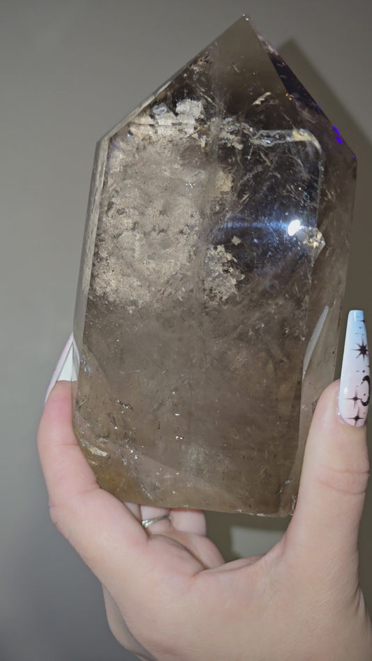 Smokey Quartz Large Point Freeform