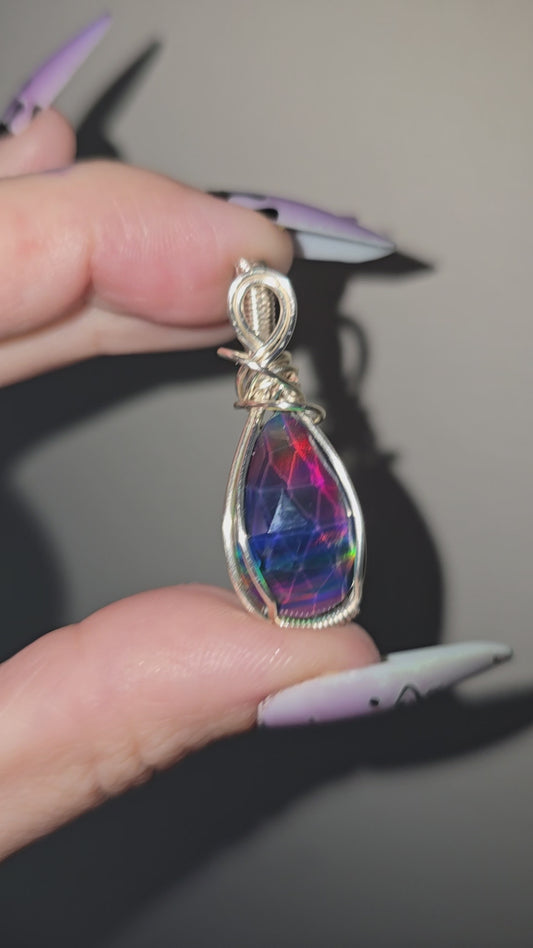 Aurora Opal Triplet Pendant | Creativity | Inspiration