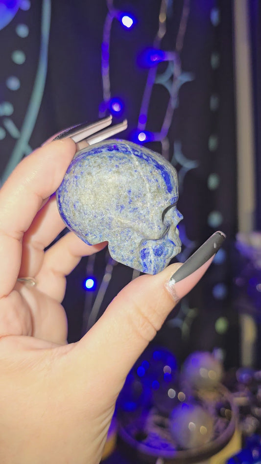 Lapis Lazuli Mini Skull