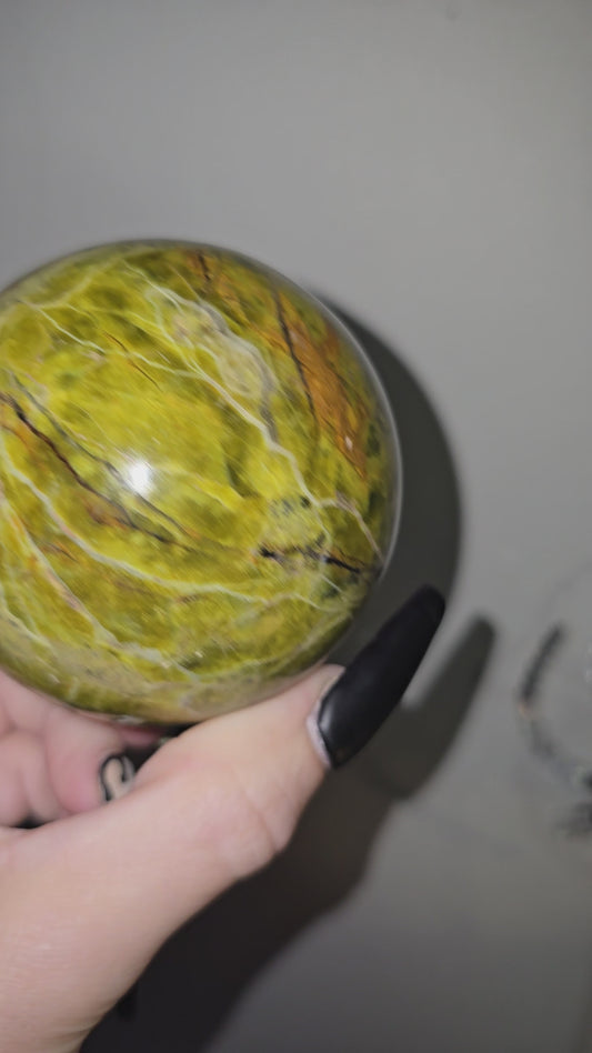 Serpentine Sphere | Growth, Renewal & Heart-Centered Healing