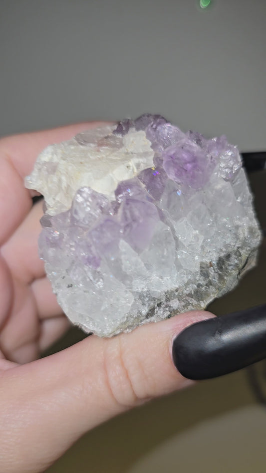 Raw Amethyst Cluster | Intuition, Peace & Spiritual Growth
